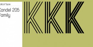 Kandel 205 font