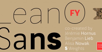 LeanO Sans FY font