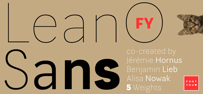 LeanO Sans FY font