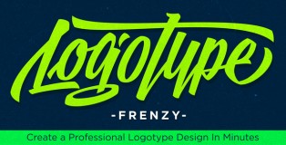 Logotype Frenzy font