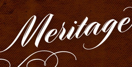 Meritage font
