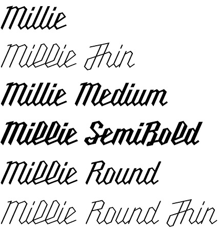 Millie font