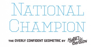 National Champion font
