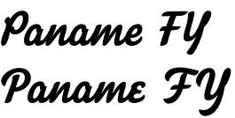 Paname FY font