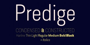 Predige font