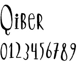 Qiber font