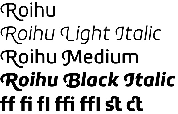 Roihu font