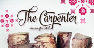 The Carpenter font