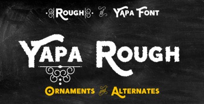 Yapa Rough font