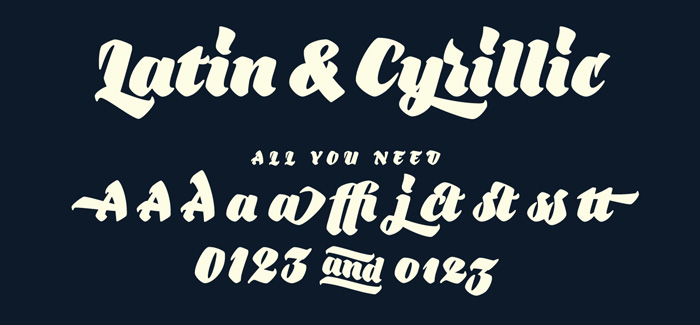 Bouquet font