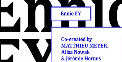 Ennio FY font