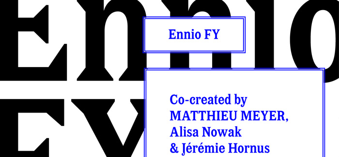 Ennio FY font