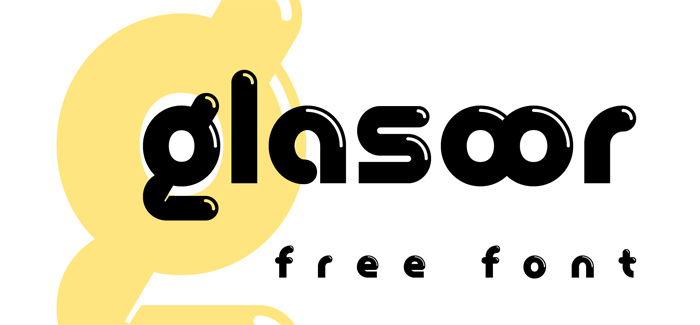 Glasoor free font