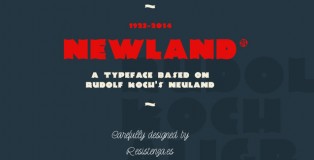 Newland font