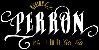 Perron font