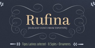 Rufina font