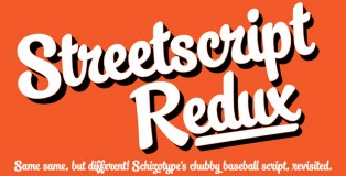 Streetscript Redux font