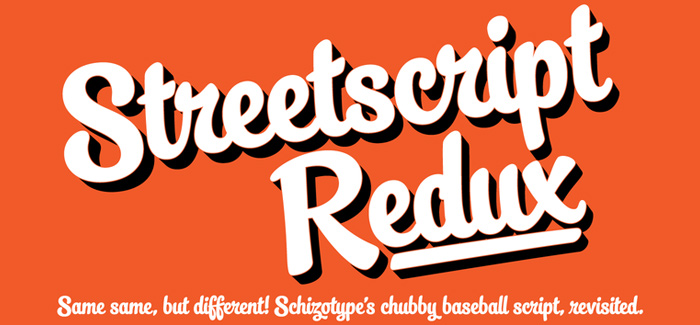 Streetscript Redux font