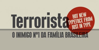 Terrorista font