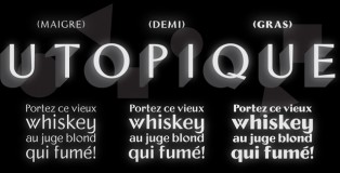 Utopique font