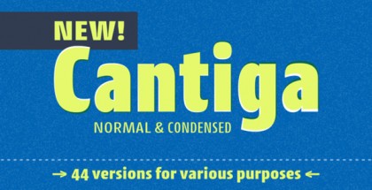 Cantiga font