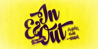 In and Out font