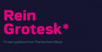 Rein Grotesk font