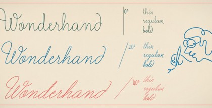 Wonderhand font