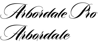 Arbordale font