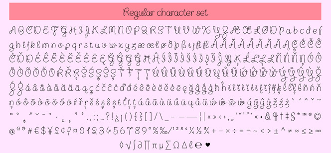 Chelly FY font