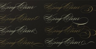 King Bloser font