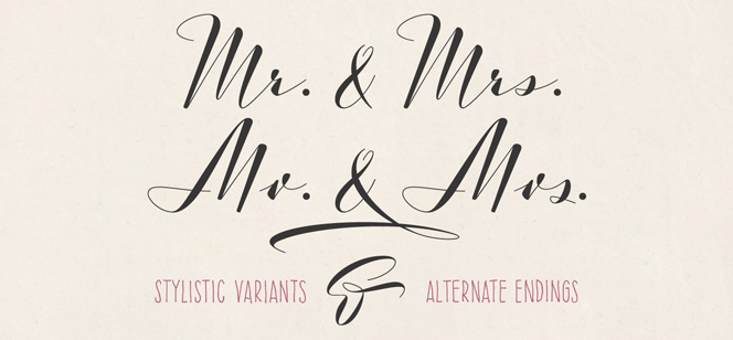 Luxus Brut Sparkling font