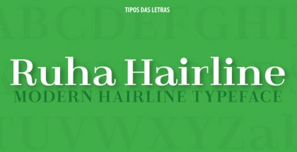 TDL Ruha Hairline font