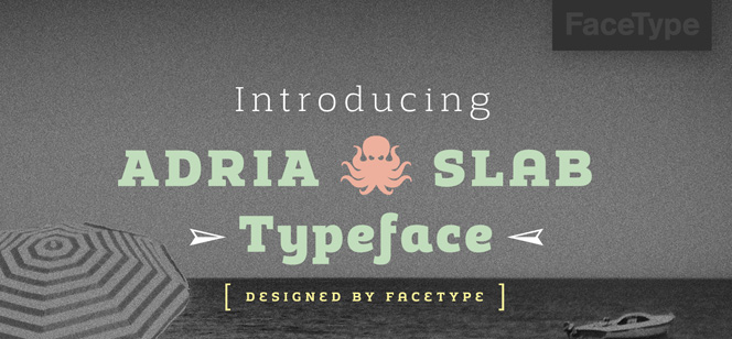 Adria Slab font