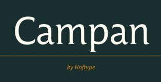Campan font
