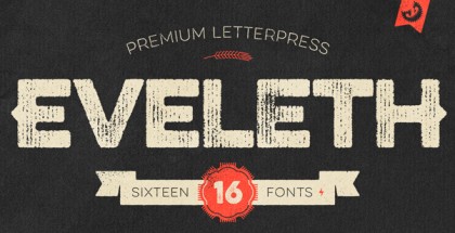 Eveleth font