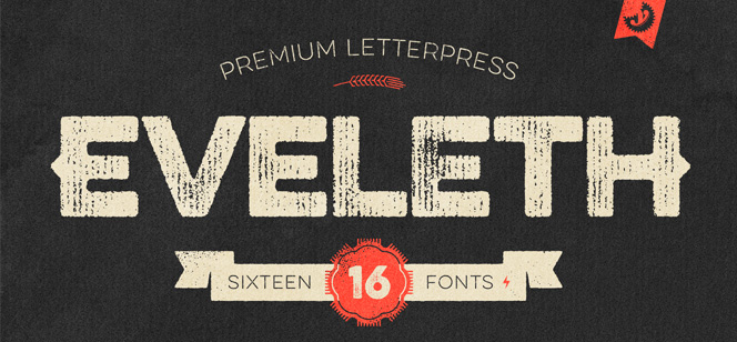 Eveleth font