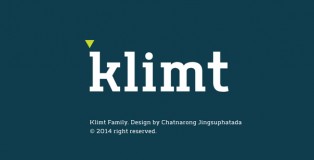 Klimt font