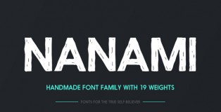 Nanami Handmade font