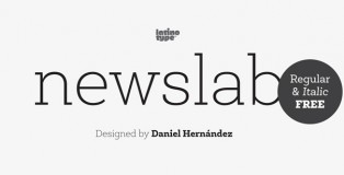 Newslab font