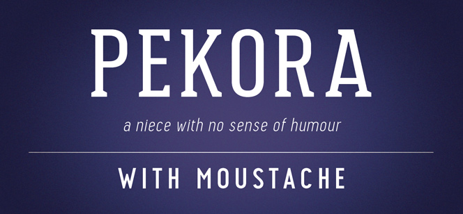 Pekora font