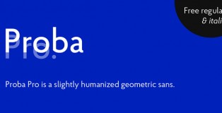 Proba Pro font