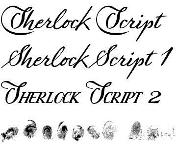  Sherlock font