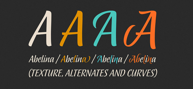 Abelina font