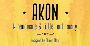 Akon font