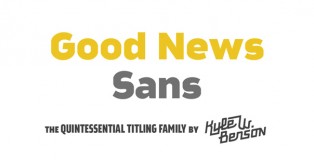 Good News Sans font