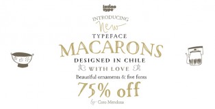 Macarons font