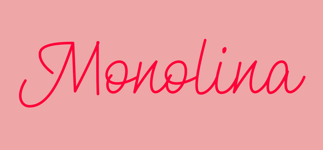 Monolina font