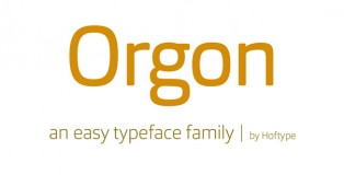 Orgon font