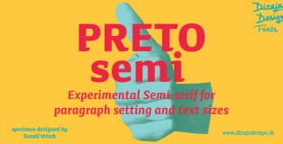 Preto Semi font